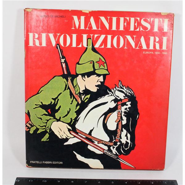 #1030 MANIFESTI RIVOLUZIONARI PROPAGANDA BOOK