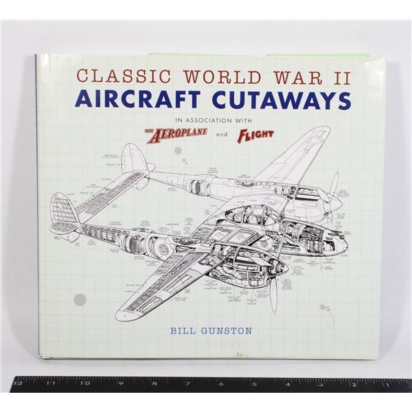 #1031 CLASSIC WORLD WAR II AIRCRAFT CUTAWAYS BOOK