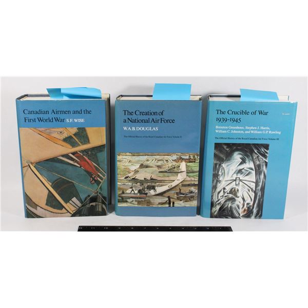 #1061 OFFICIAL HISTORY OF THE RCAF VOLUME 1, 2 & 3