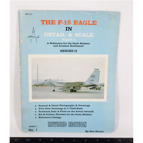 #1086 F-15 EAGLE IN DETAIL & SCALE REFERENCE 1978