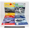 Image 1 : #1090 LOT OF 4 IN DETAIL & SCALE PROP PLANE BOOKS