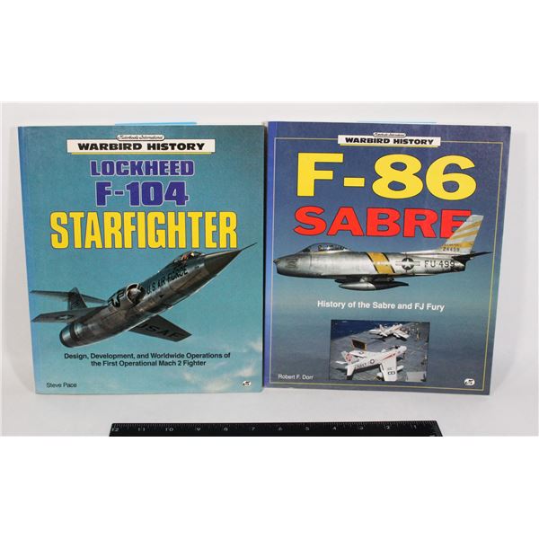#1099 WARBIRD HISTORY BOOKS LOCKHEED + F-86 1992