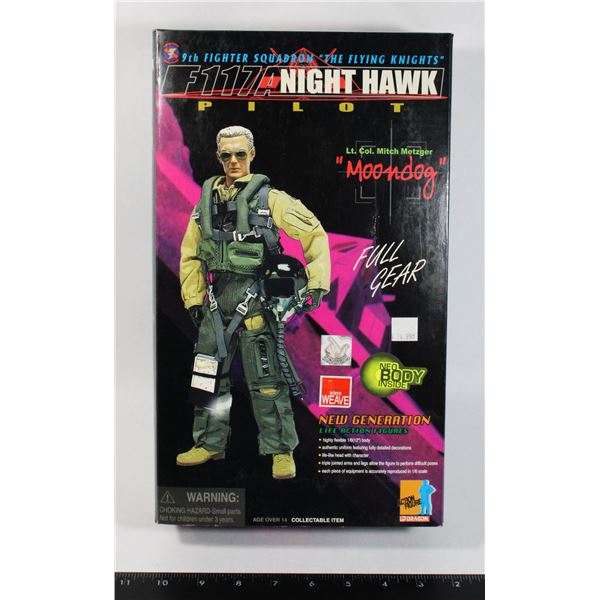 #1108 DRAGON ACTION FIGURE F117A NIGHT HAWK PILOT