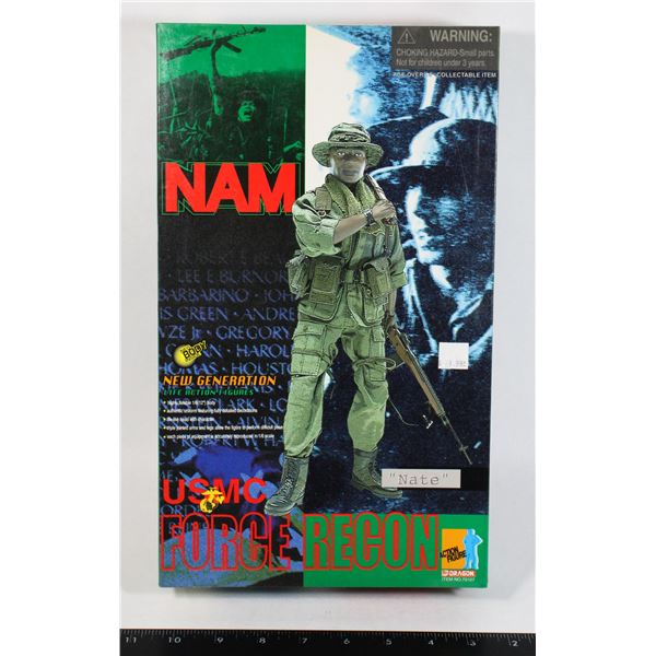 #1114  DRAGON ACTION FIGURE VIETNAM USMC RECON