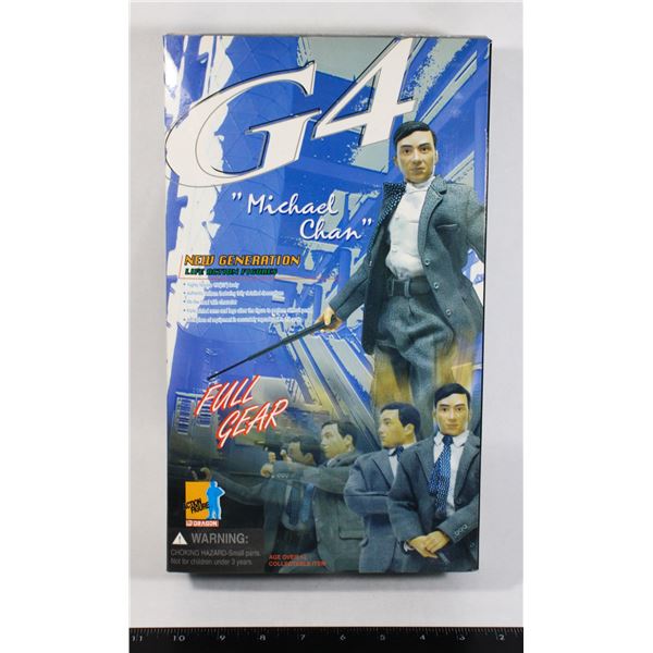#1116  DRAGON ACTION FIGURE G4 MICHAEL CHAN 12INCH