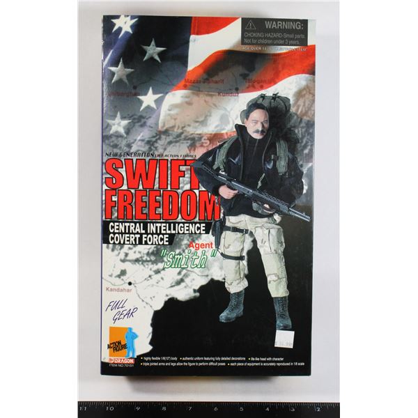 #1117 DRAGON ACTION FIGURE SWIFT FREEDOM AGENT