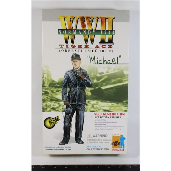 #1120 DRAGON ACTION FIGURE TIGER ACE NORMANDY