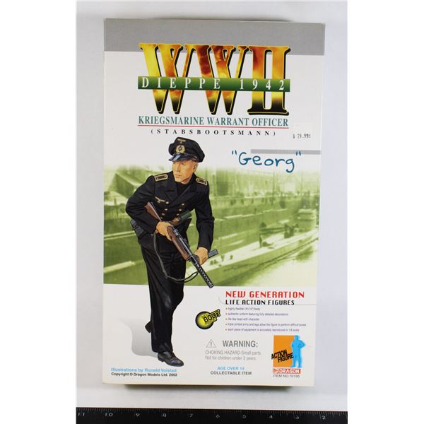 #1125 DRAGON ACTION FIGURE DIEPPE KRIEGSMARINE