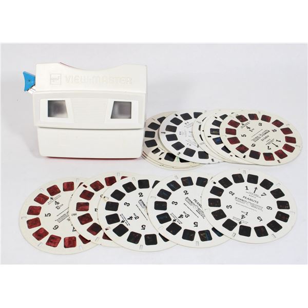 #1185 VIEW-MASTER + 13 REELS PEANUTS DENNIS