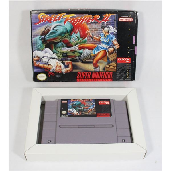 #1192  SUPER NINTENDO SNES GAME STREET FIGHTER II