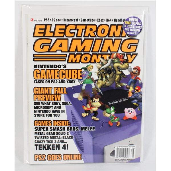 #1205 ELECTRONIC GAMING MONTHLY GAMECUBE COVER
