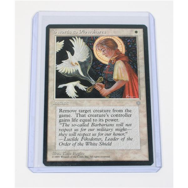 #1220  MAGIC THE GATHERING SWORDS TO PLOWSHARES