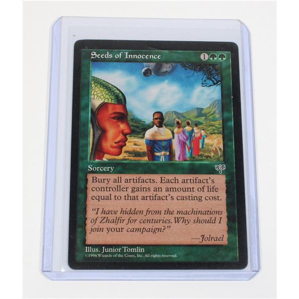 #1231 MAGIC THE GATHERING SEEDS OF INNOCENTS CARD