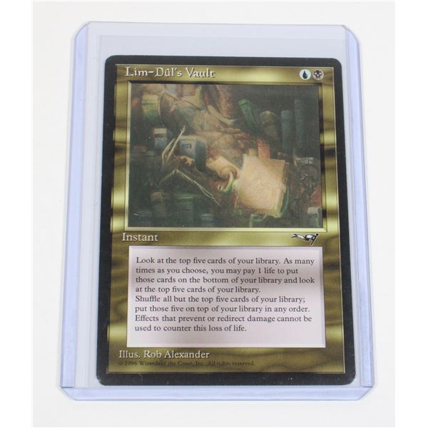#1232  MAGIC THE GATHERING LIM-DUL'S VAULT CARD
