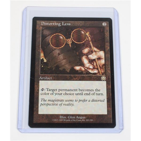 #1233 MAGIC THE GATHERING DISTORTING LENS CARD