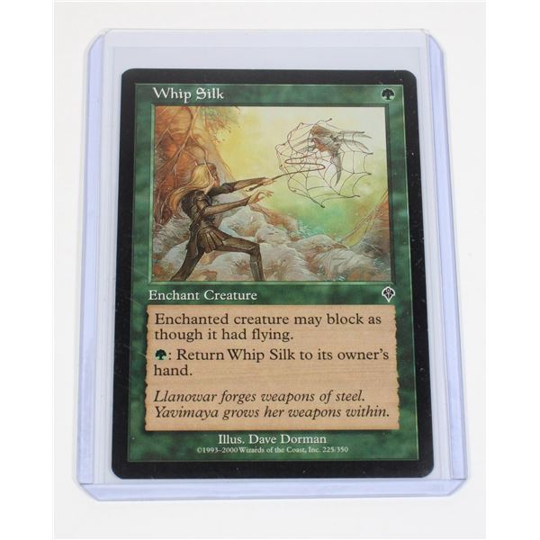 #1234 MAGIC THE GATHERING WHIP SILK CARD 2000