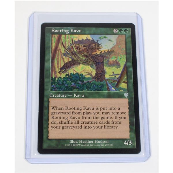 #1235 MAGIC THE GATHERING ROOTING KAVU CARD 2000