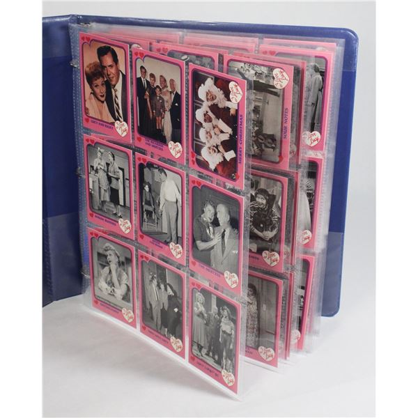 #1262 1-106 CARD SET I LOVE LUCY IN BINDER 1991