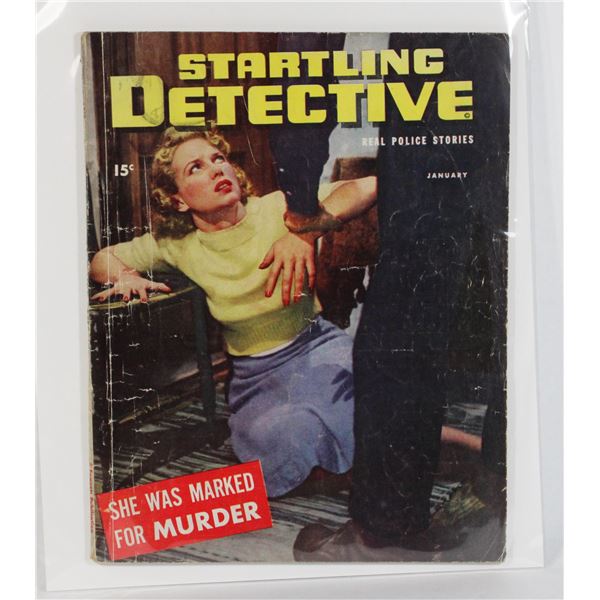 #1269 STARTLING DETECTIVE MAGAZINE JANUARY 1947