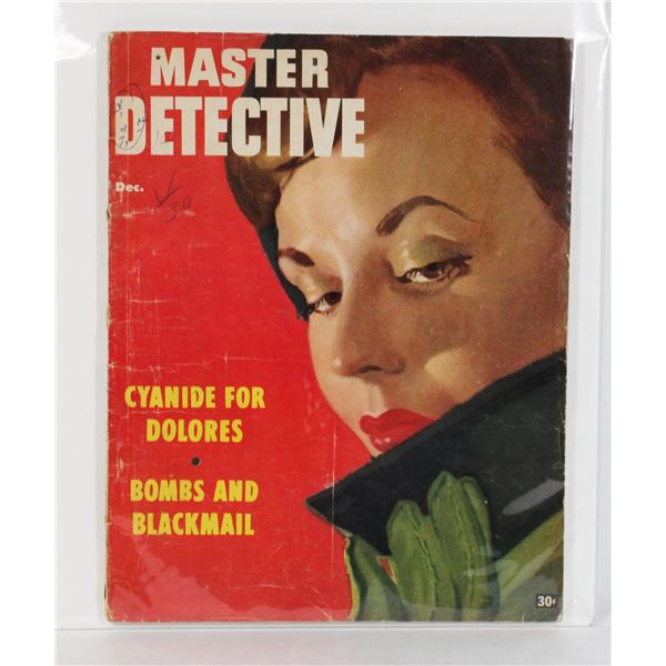#1273 MASTER DETECTIVE MAGAZINE DECEMBER 1952