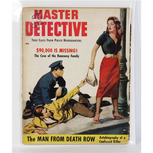 #1279   MASTER DETECTIVE MAGAZINE NOVEMBER 1955
