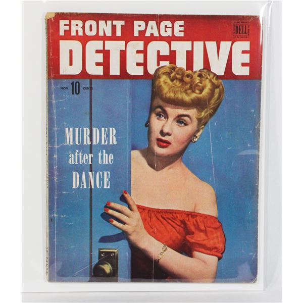 #1281 FRONT PAGE DETECTIVE MAGAZINE NOVEMBER 1945