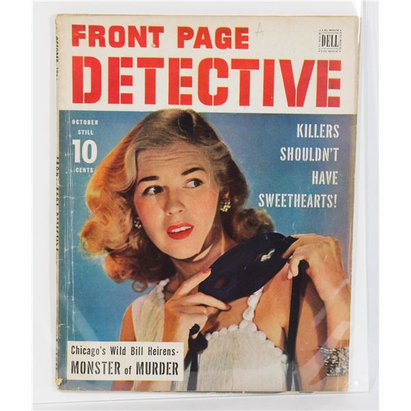 #1283 FRONT PAGE DETECTIVE MAGAZINE OCTOBER 1946
