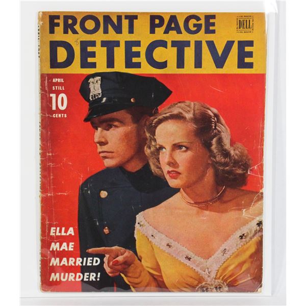 #1284 FRONT PAGE DETECTIVE MAGAZINE APRIL 1947
