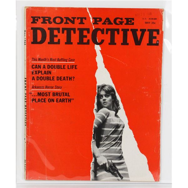 #1287 FRONT PAGE DETECTIVE MAGAZINE MAY 1968