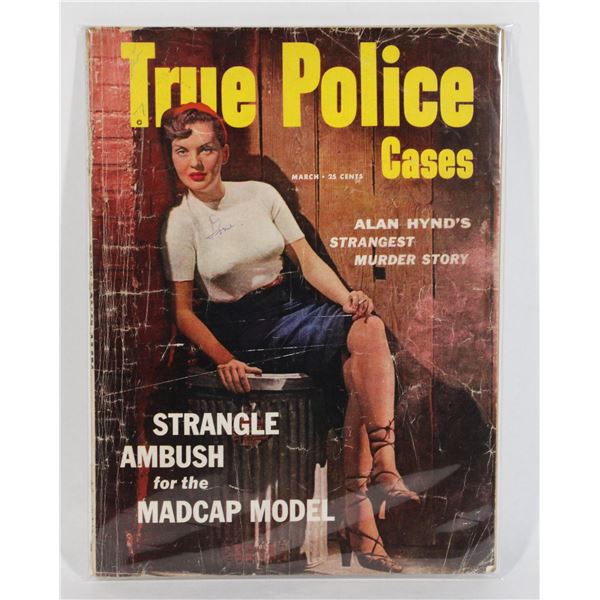 #1289  TRUE POLICE CASES MAGAZINE MARCH 1954