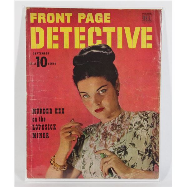 #1291 FRONT PAGE DETECTIVE MAGAZINE SEPTEMBER 1946