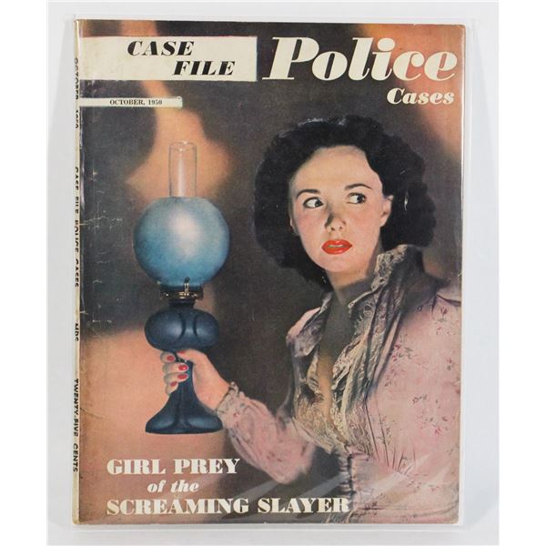 #1293 CASE FILE POLICE CASES OCTOBER/NOVEMBER 1950