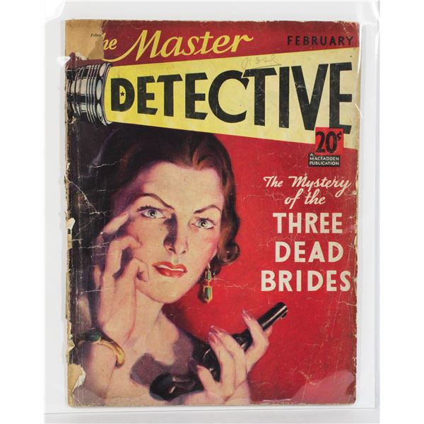 #1295 THE MASTER DETECTIVE MAGAZINE FEBRUARY 1935