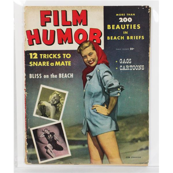 #1300 FILM HUMOR MAGAZINE FALL 1949 WORN