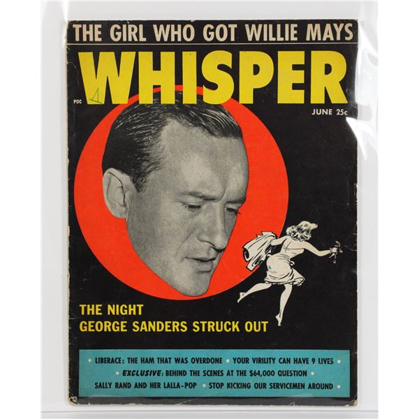 #1302 WHISPER MAGAZINE JUNE 1956