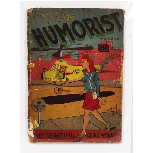 #1306 NEW HUMORIST MAGAZINE APRIL 1946