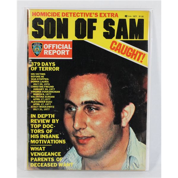 #1318 HOMICIDE DETECTIVES EXTRA MAGAZINE 1977