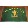 Image 1 : #1321 EARLY MILK RIVER ALBERTA SCOUTS CANADA FLAG