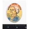 Image 1 : #1334 WORLD CHIELF GUIDE LADY BADEN POWELL BADGE