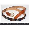 Image 1 : #1358 1990'S BELT WITH FIRST NATIONS BEADWORK