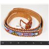 Image 1 : #1359 FIRST NATIONS TRADE FERNIE BC BEADED BELT