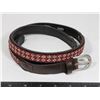 Image 1 : #1360 NEVADA MADE IN CANADA BEADED BELT