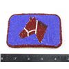 Image 1 : #1366 FIRST NATIONS BEADED BELT BUCKLE HORSE