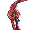 Image 2 : #1383 FIRST NATIONS BEADED BOLO TIE LATE 1900'S
