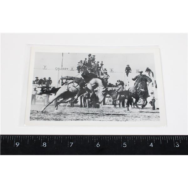 #1400 1940'S REAL PHOTO POST CARD CALGARY STAMPEDE