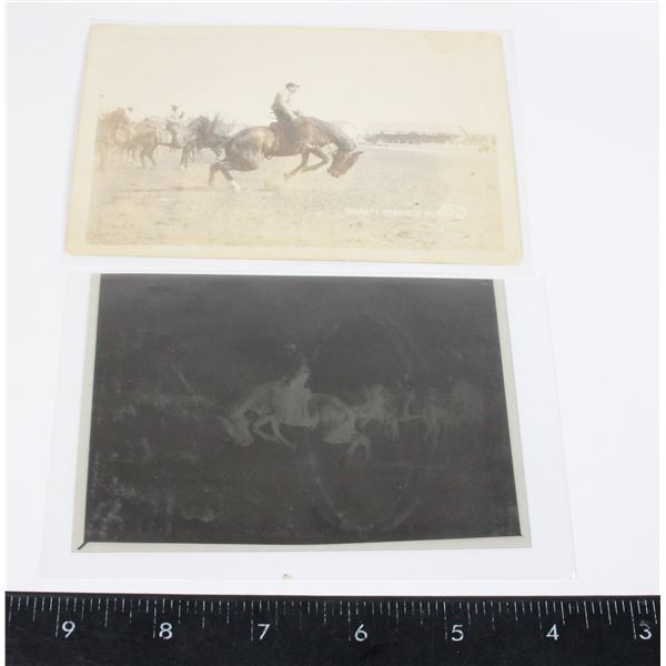 #1402 1924 PETE KNIGHT CALGARY STAMPEDE RPPC PHOTO