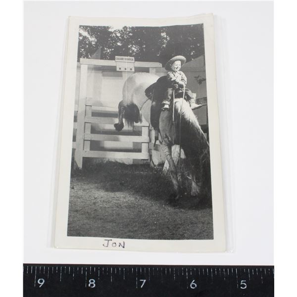 #1405 1940'S PHOTOGRAPH CALGARY STAMPEDE NAMED