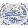Image 2 : #1429 1800'S WHALE AMBER HARNESS DRESSING TIN