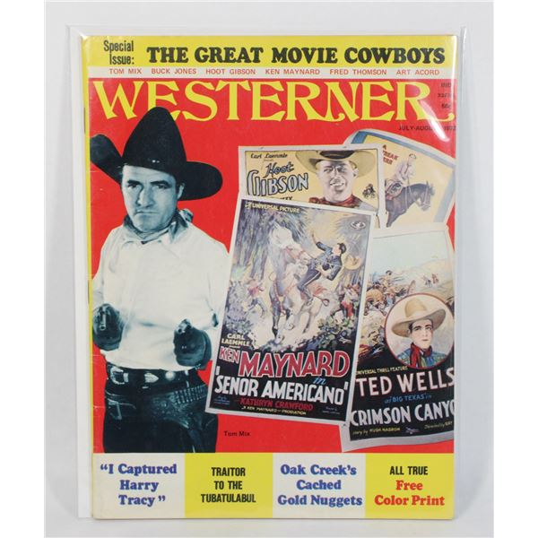 #1432 WESTERNER MAGAZINE JULY/AUG 1972 WILD WEST