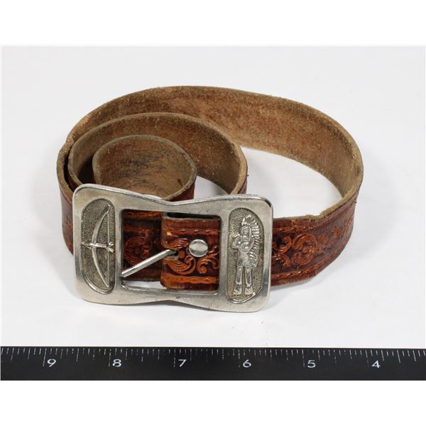 #1443 VINTAGE FASHION WESTERN CHIEF ARROW BELT
